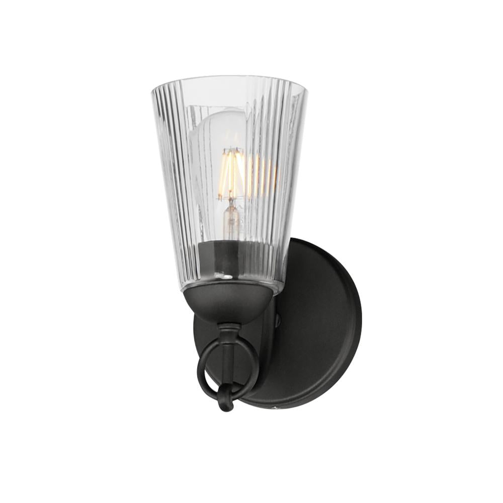 Maxim Lighting 21391CLBK Jackson 5 Hole Wall Sconce - Black