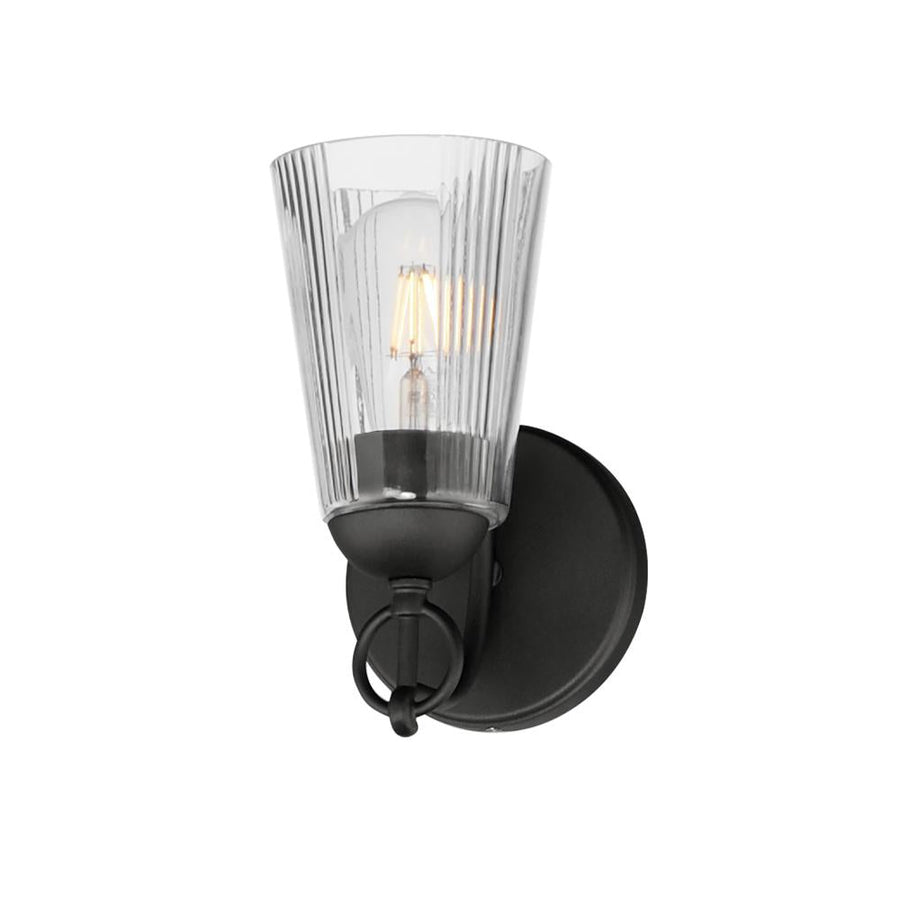 Maxim Lighting 21391CLBK Jackson 5 Hole Wall Sconce - Black