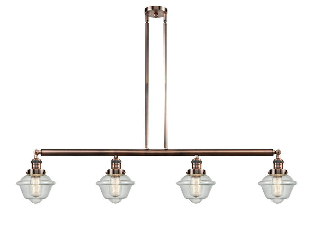 Innovations Lighting OXFORD 214-AC-G534 Island Traditional - Copper