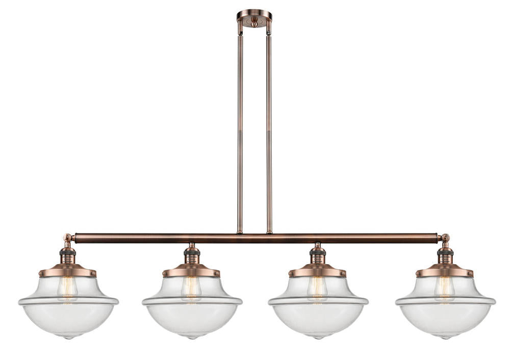 Innovations Lighting OXFORD 214-AC-G542 Island Traditional - Copper