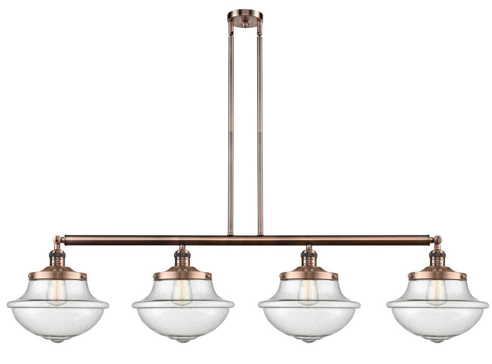 Innovations Lighting OXFORD 214-AC-G544 Island Traditional - Copper