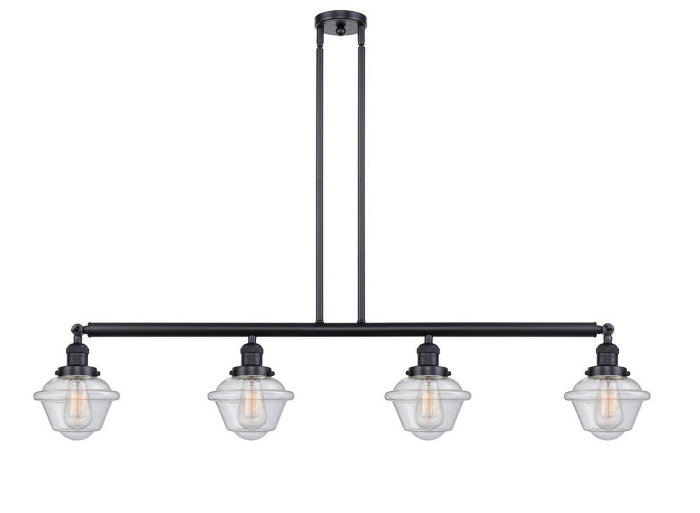 Innovations Lighting OXFORD 214-BK-G534 Island Traditional - Black