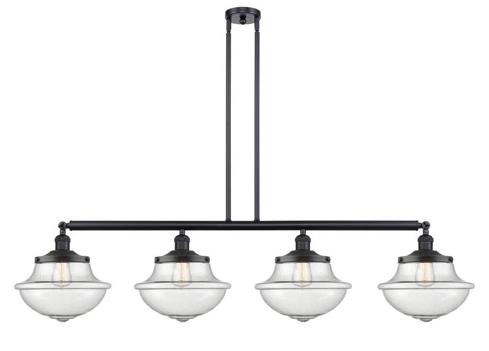 Innovations Lighting OXFORD 214-BK-G544 Island Traditional - Black