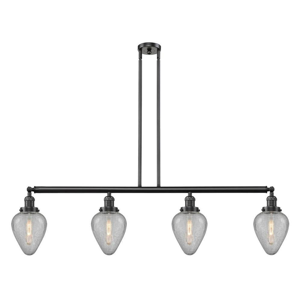 Geneseo - 4 Light - 52 inch - Oil Rubbed Bronze - Stem Hung - Island Light