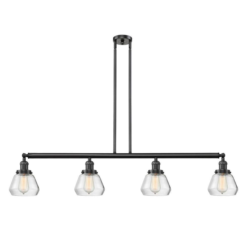 Fulton - 4 Light - 51 inch - Oil Rubbed Bronze - Stem Hung - Island Light