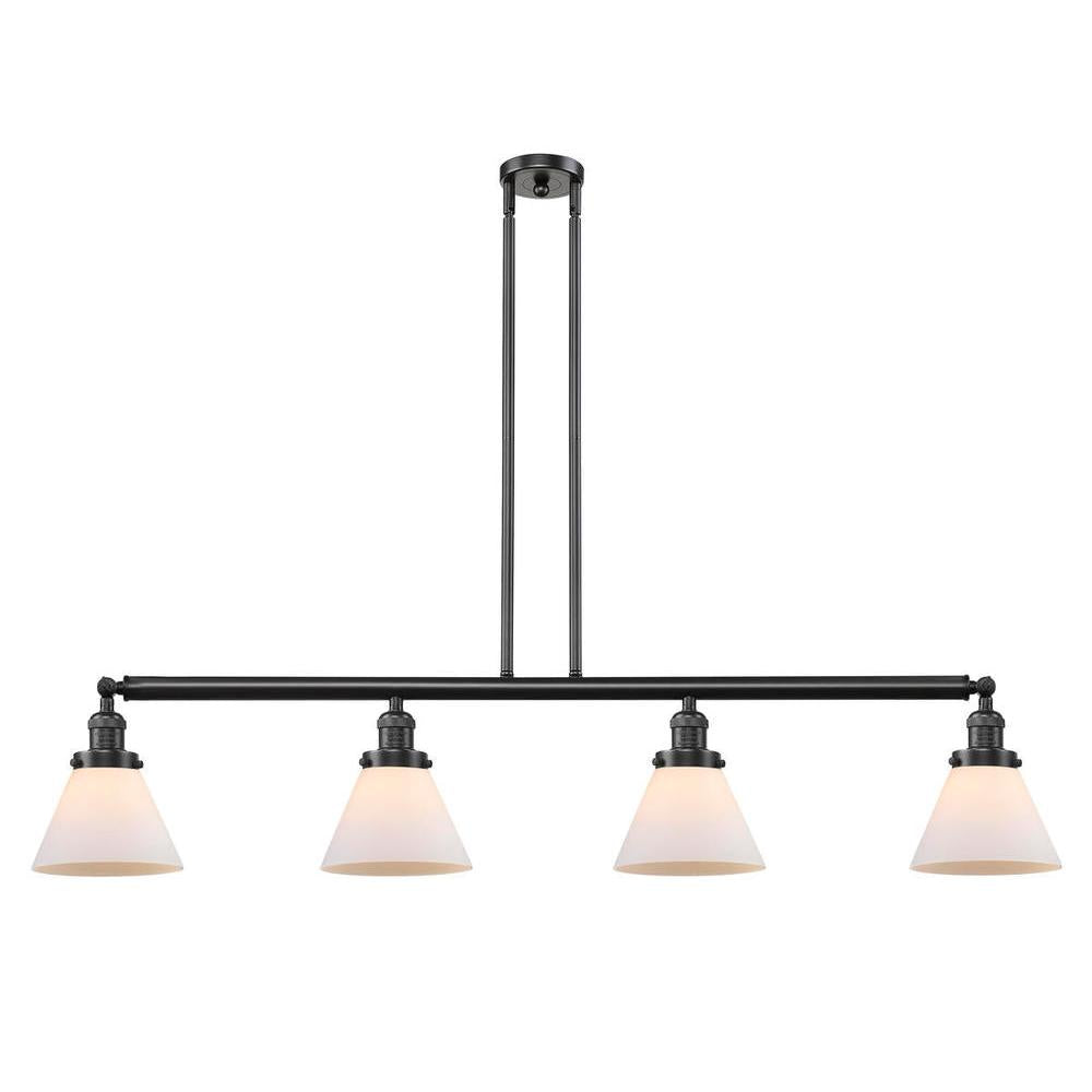 Cone - 4 Light - 52 inch - Oil Rubbed Bronze - Stem Hung - Island Light
