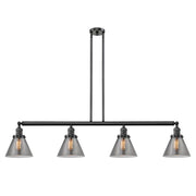 Cone - 4 Light - 52 inch - Oil Rubbed Bronze - Stem Hung - Island Light