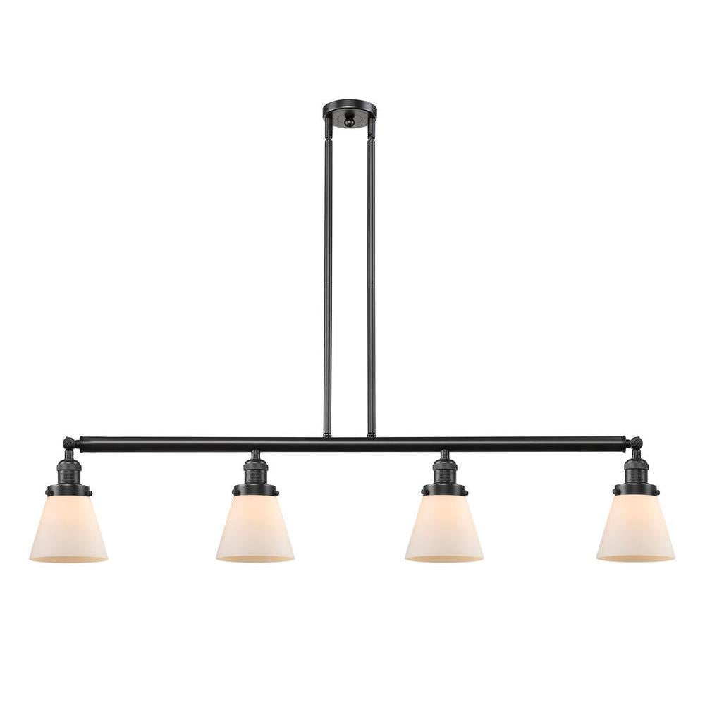 Cone - 4 Light - 51 inch - Oil Rubbed Bronze - Stem Hung - Island Light