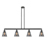 Cone - 4 Light - 51 inch - Oil Rubbed Bronze - Stem Hung - Island Light