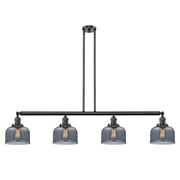Bell - 4 Light - 53 inch - Oil Rubbed Bronze - Stem Hung - Island Light