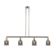 Bell - 4 Light - 50 inch - Polished Nickel - Stem Hung - Adjustable Island Light