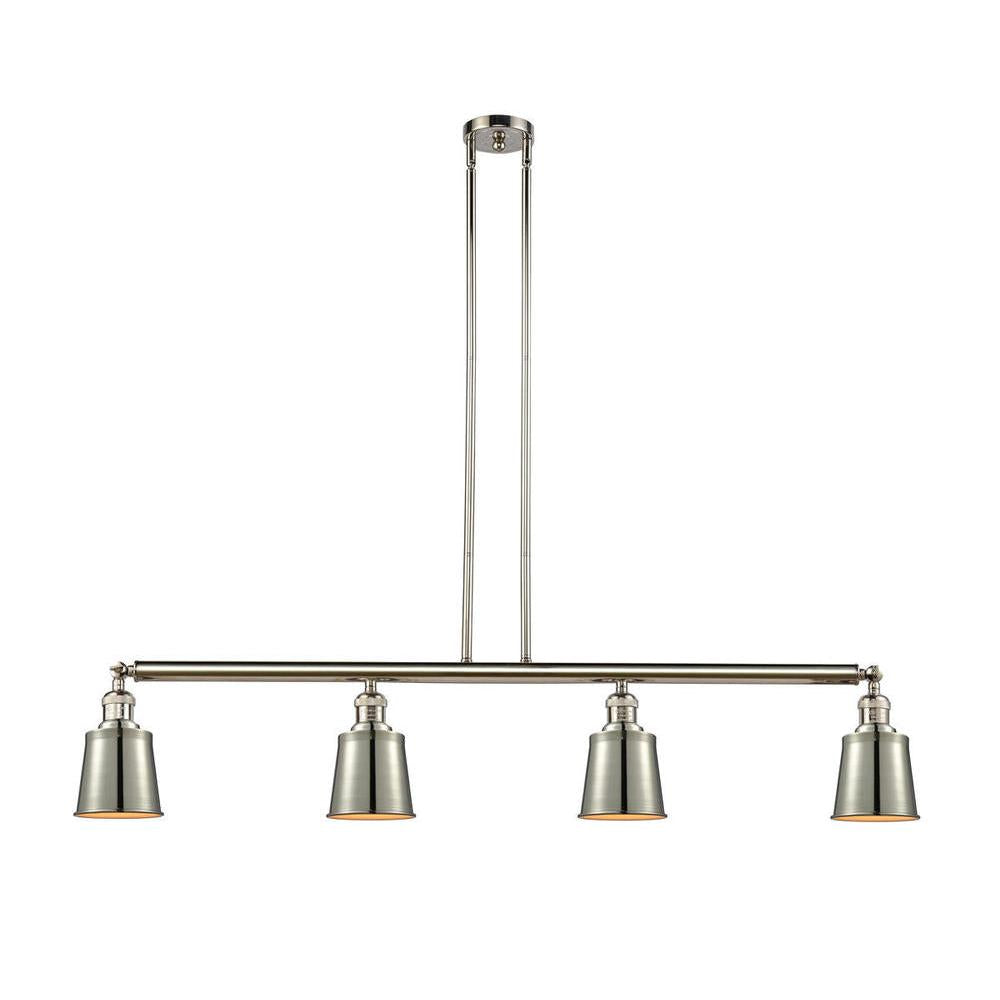Addison - 4 Light - 50 inch - Polished Nickel - Stem Hung - Adjustable Island Light