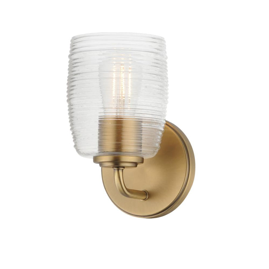 Maxim Lighting 21411CRNAB Honey 5 Wall Sconce - Natural Aged Brass