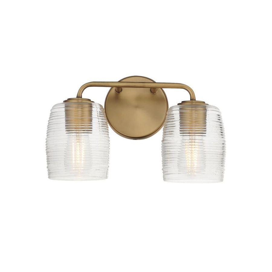 Maxim Lighting 21412CRNAB Honey 14 Wall Sconce - Natural Aged Brass