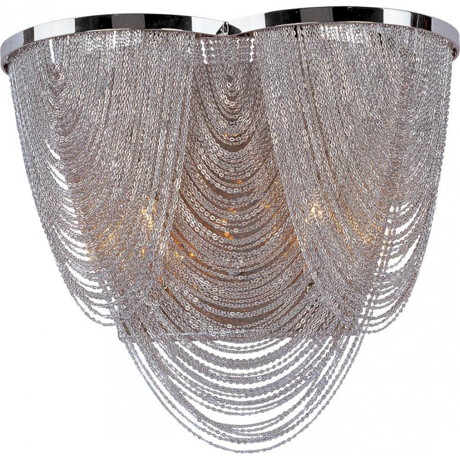 Chantilly 12 Wall Sconce - Polished Nickel