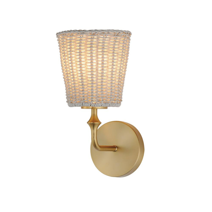 Maxim Lighting 21481WWTNAB Baja 6 Wall Sconce - Natural Aged Brass