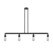 Bare Bulb - 4 Light - 48 inch - Oil Rubbed Bronze - Stem Hung - Island Light