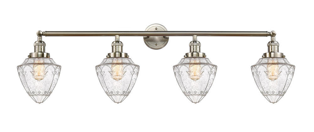 Innovations Lighting BULLET 215-SN-G664-7 Bathroom Fixture Art Deco - Nickel