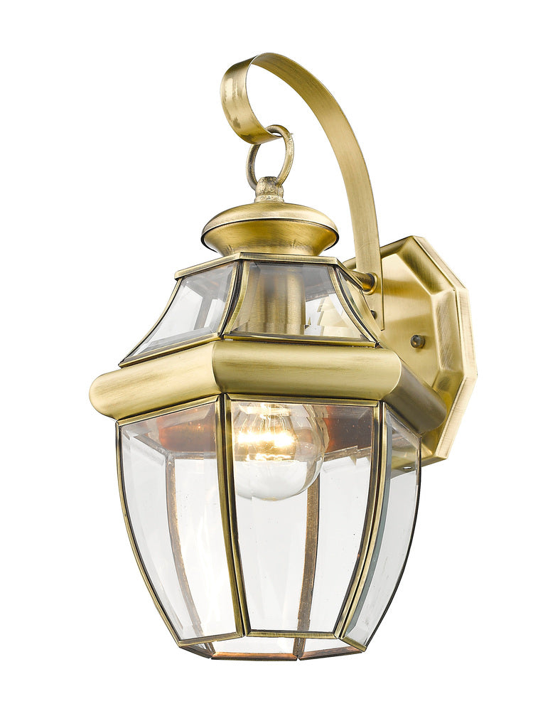 Livex Lighting MONTEREY 2151-01 Exterior Americana - Antique Brass