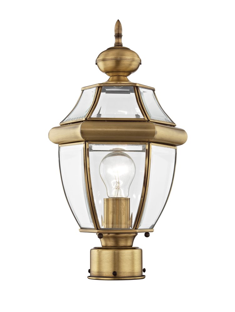 Livex Lighting MONTEREY 2153-01 Exterior Americana - Antique Brass