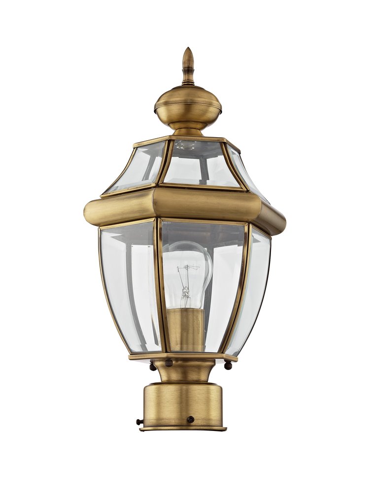 Livex Lighting MONTEREY 2153-01 Exterior Americana - Antique Brass