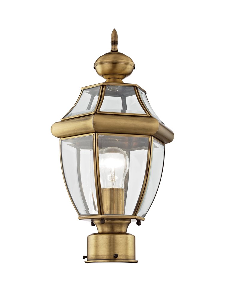 Livex Lighting MONTEREY 2153-01 Exterior Americana - Antique Brass