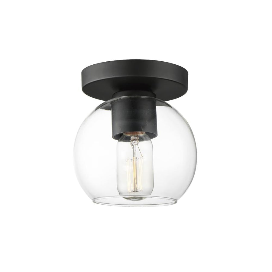Maxim Lighting 21630CLBK Knox 6 Inch Flush Mount Light – Black