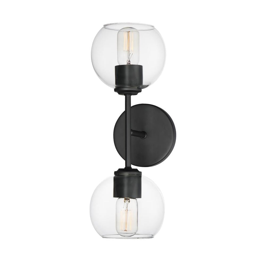 Maxim Lighting 21632CLBK Knox 17 Wall Sconce - Black
