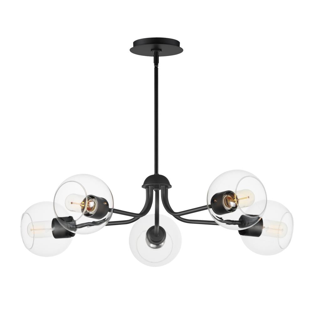 Knox 3 Inch Chandelier – Black