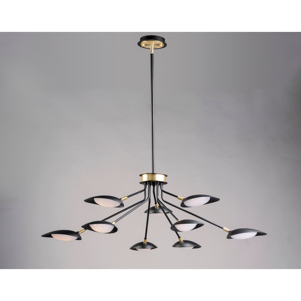 Maxim Lighting SCAN 21699BKSBR Chandelier Industrial - Black