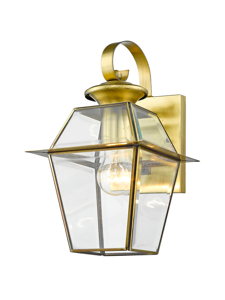 Livex Lighting WESTOVER 2181-01 Exterior Americana - Antique Brass