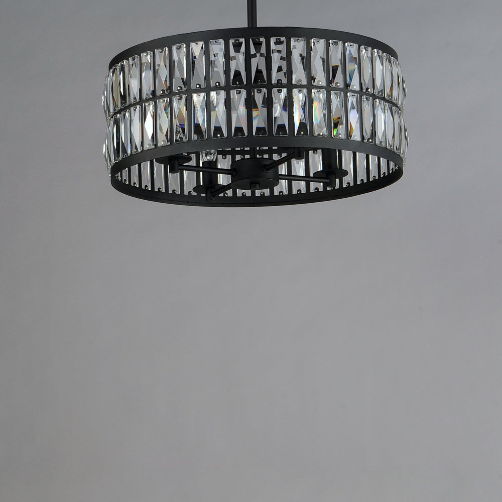 Maxim Lighting MADELINE 21815BCBK Pendant Contemporary - Black