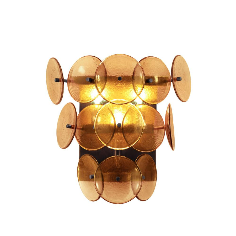 Maxim Lighting 21820AMGM Loren 15 Wall Sconce - Gunmetal