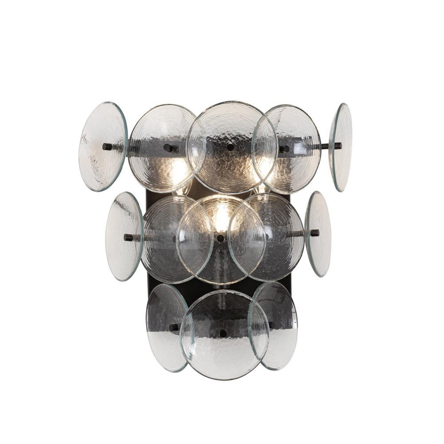 Maxim Lighting 21820TCGM Loren 15 Wall Sconce - Gunmetal