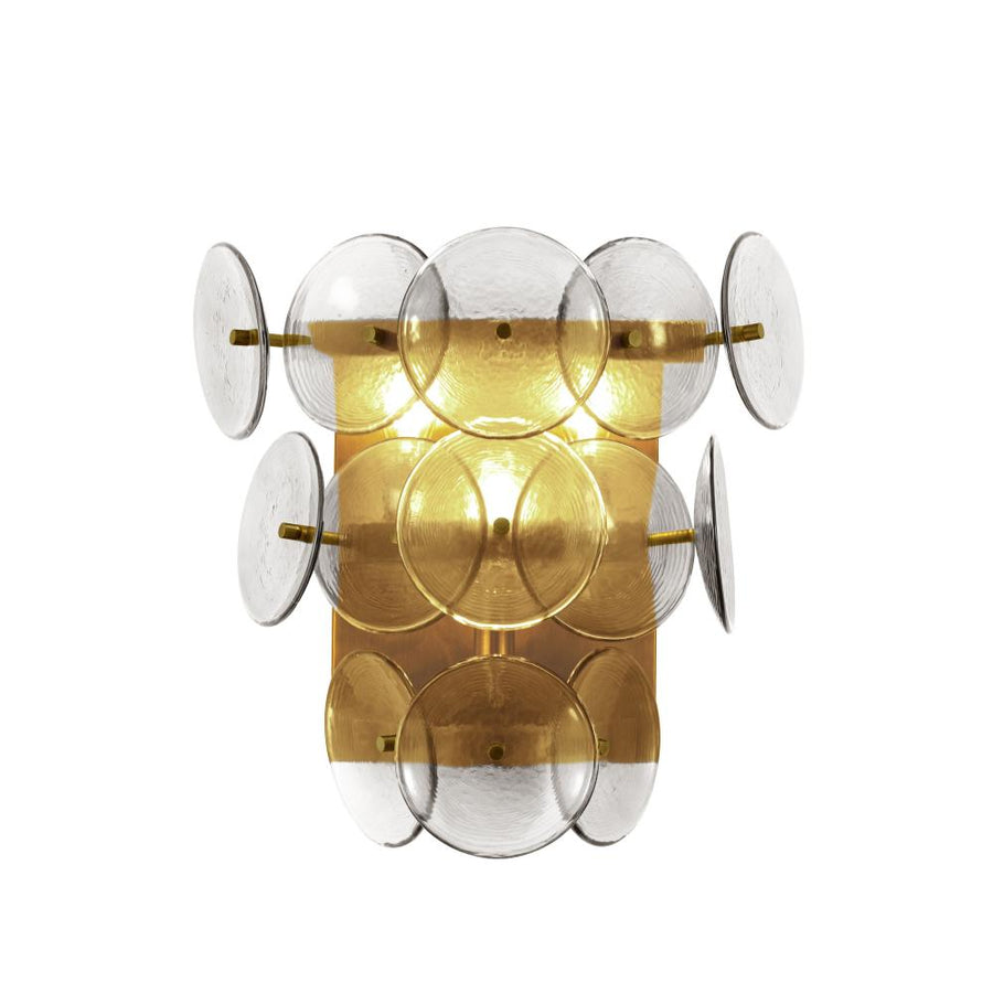 Maxim Lighting 21820TCWBR Loren 15 Wall Sconce - Weathered Brass