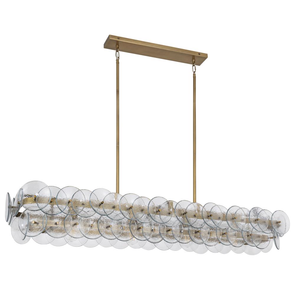 Maxim Lighting LOREN 21826TCWBR Pendant - Brass