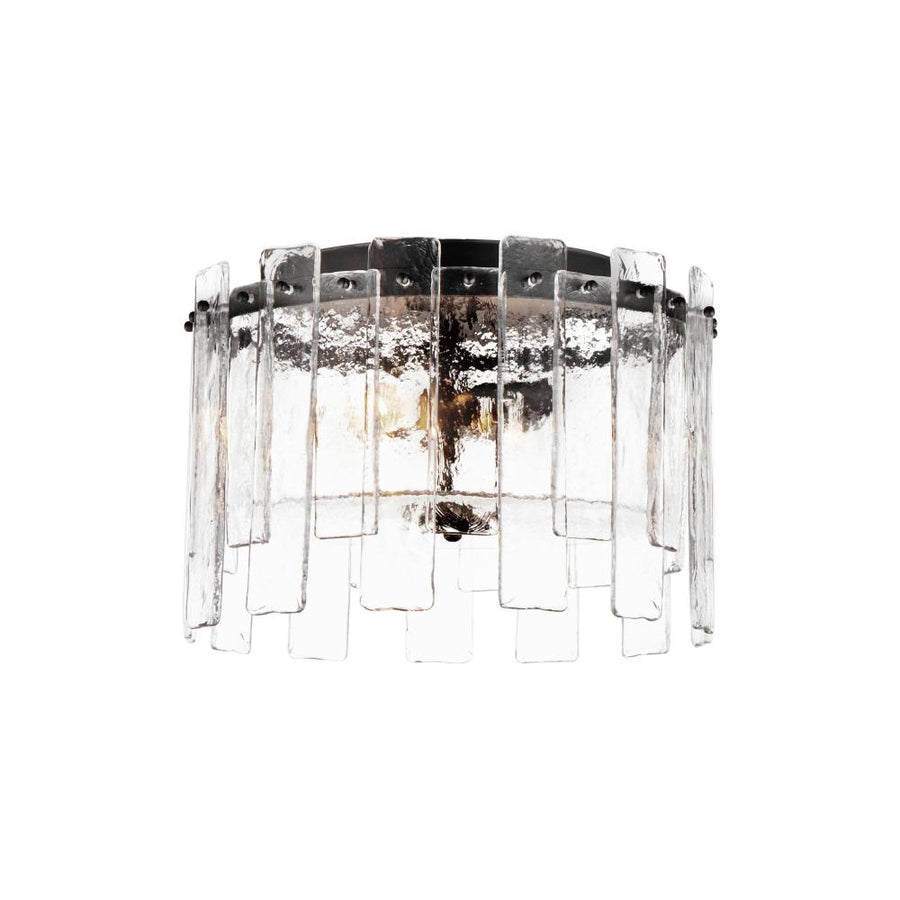 Maxim Lighting 21832AGDBZ Warren 14.5 Inch Flush Mount Light – Dark Bronze