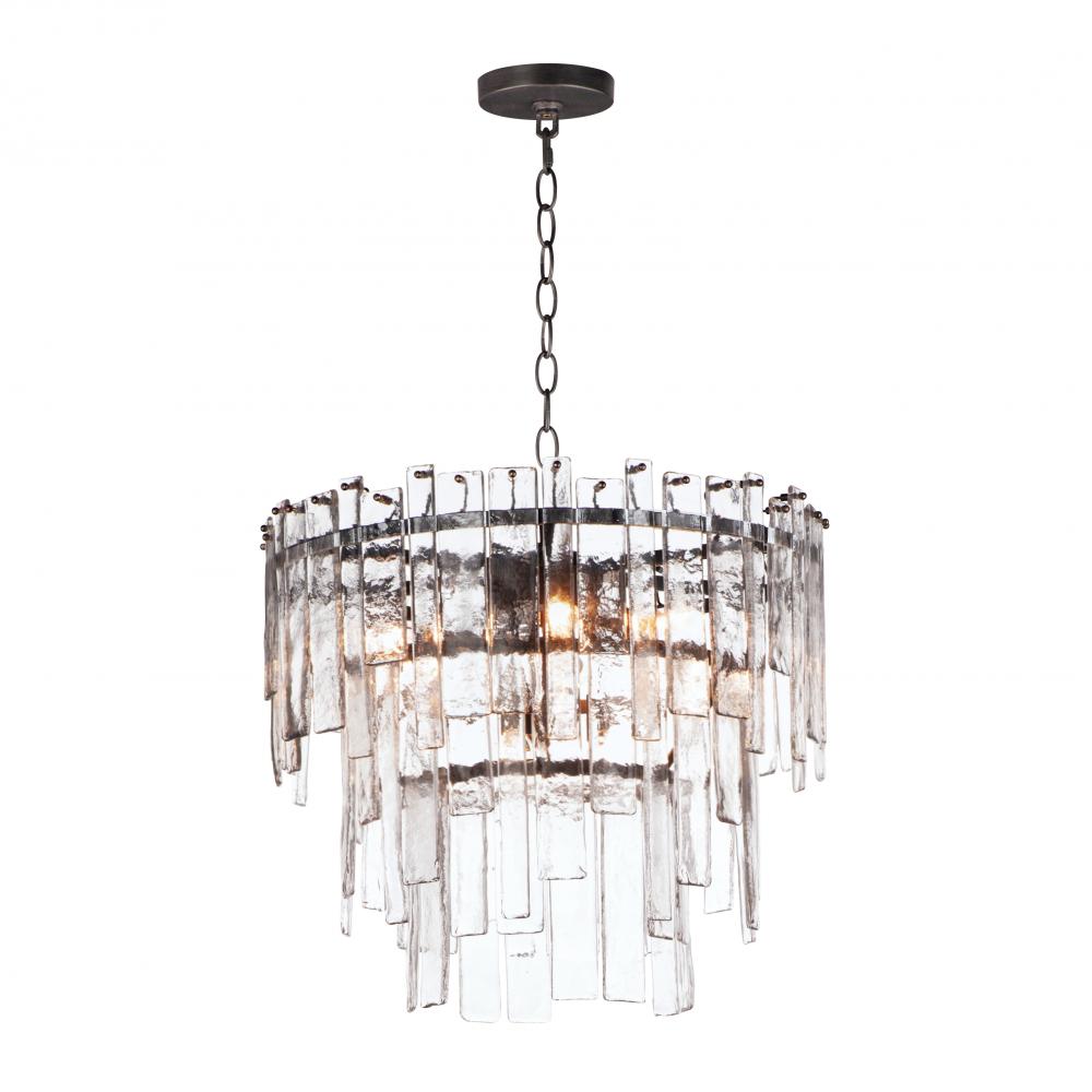 Warren 24 Inch 9 Light Pendant – Dark Bronze