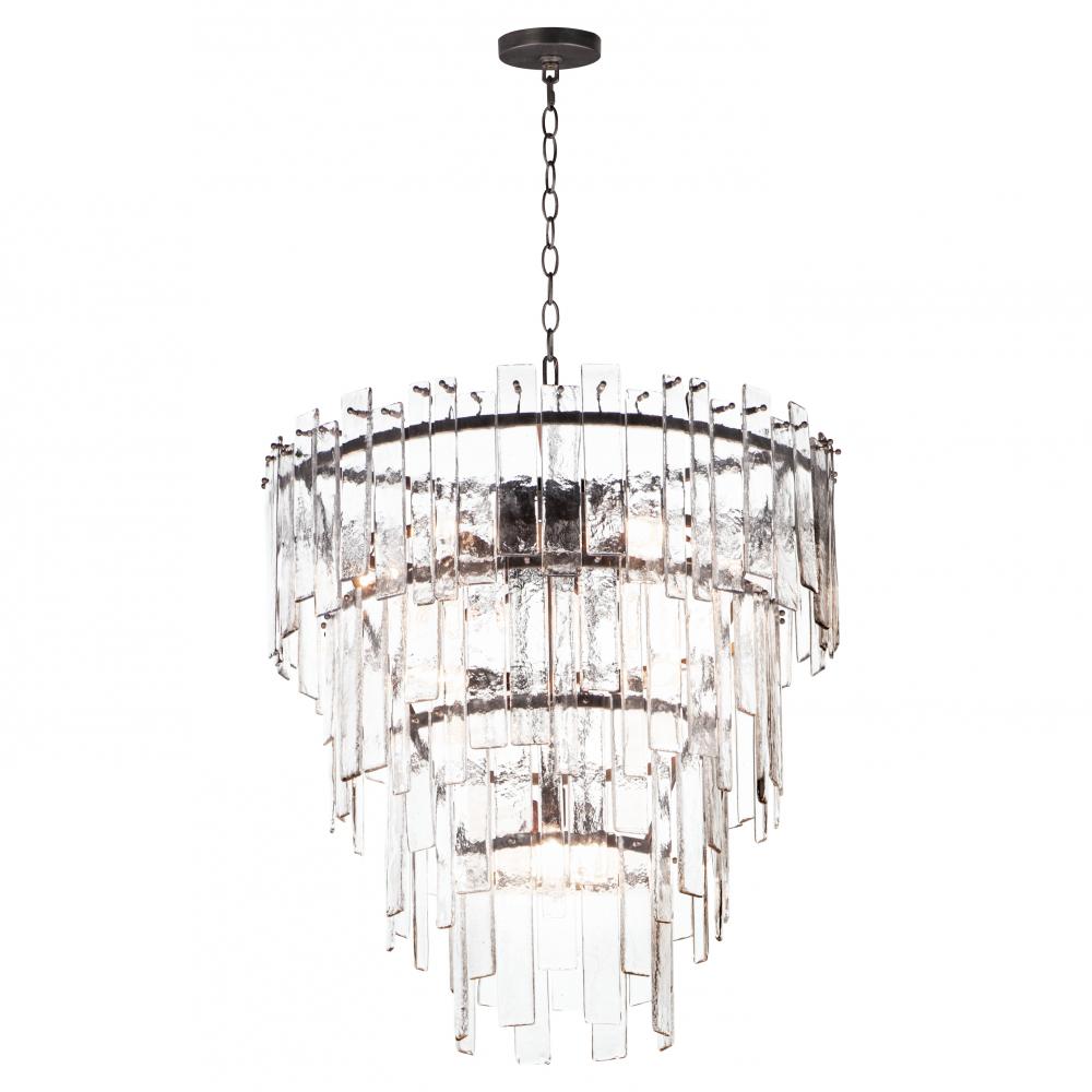 Warren 30 Inch 12 Light Pendant – Dark Bronze