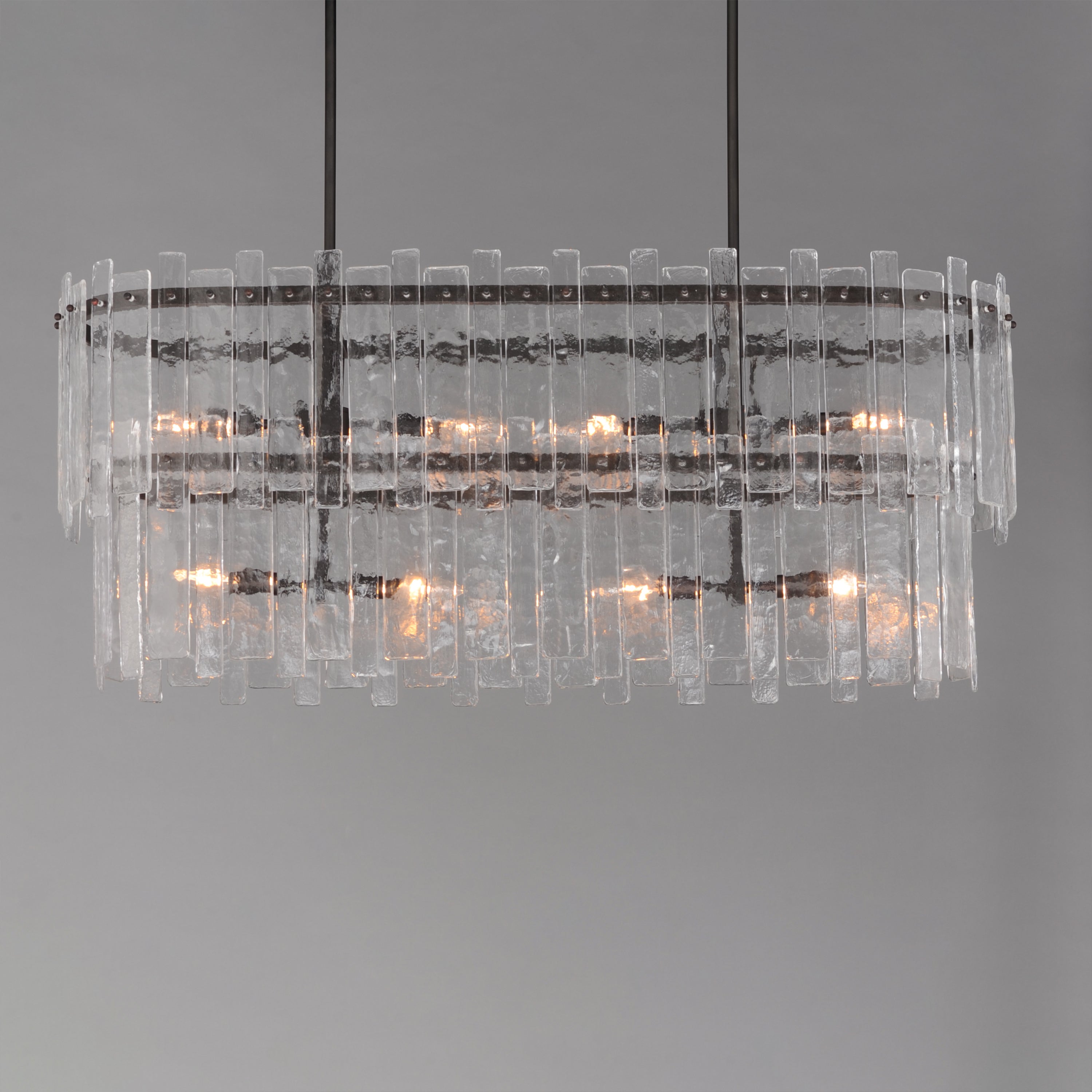 12 Inch Linear Pendant – Dark Bronze