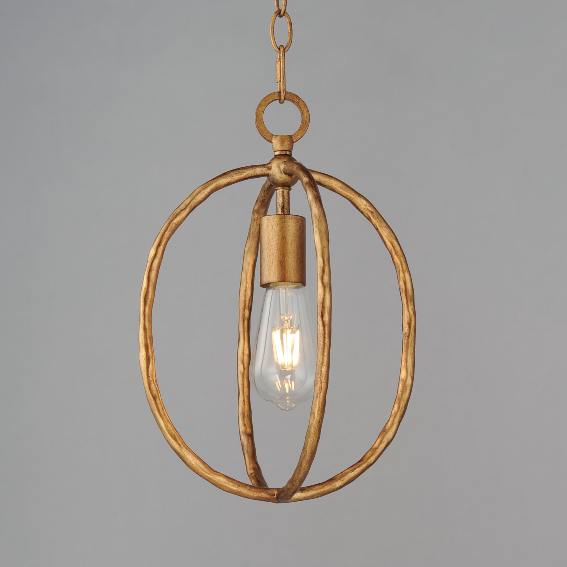 10 Inch Mini Pendant – Etruscan Gold