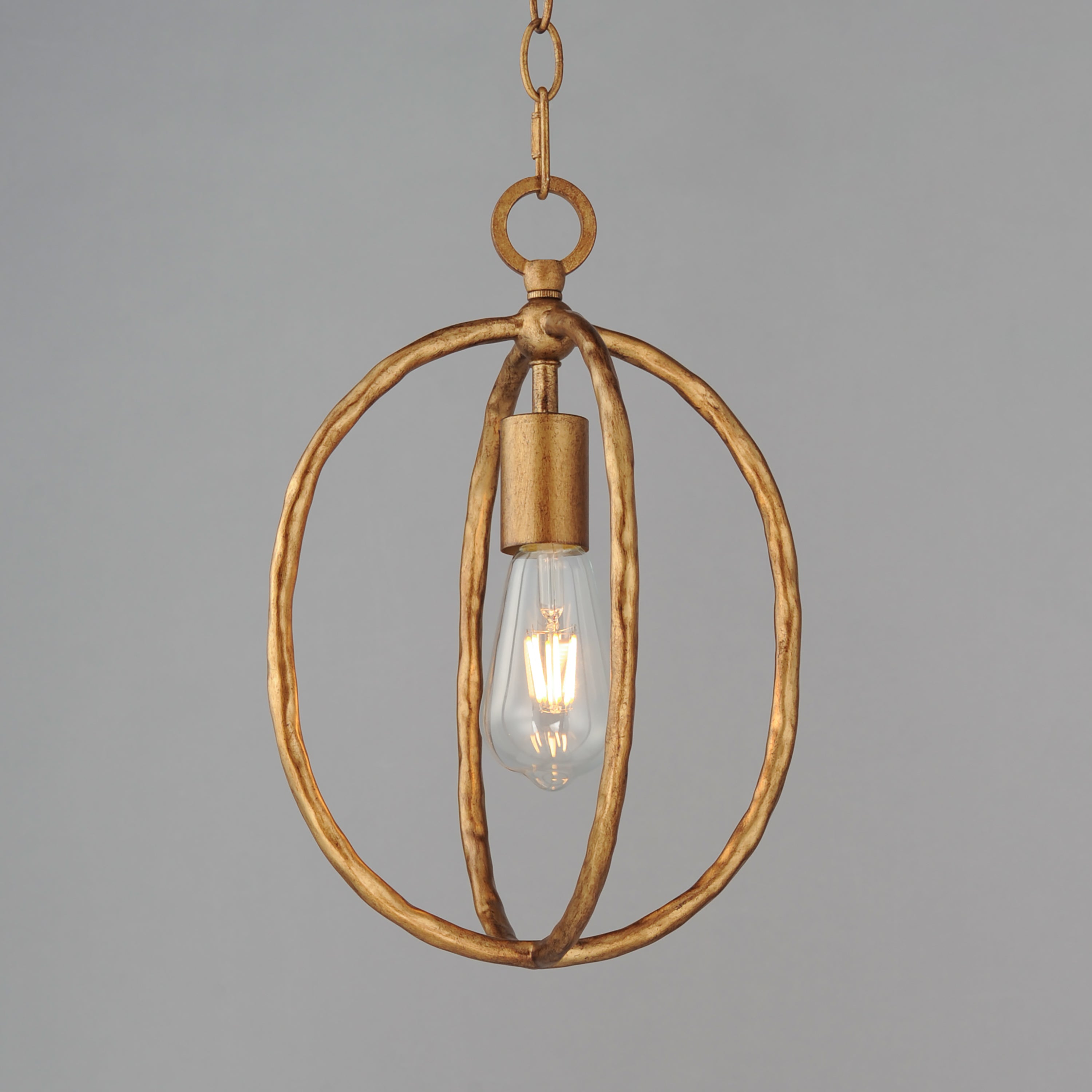 10 Inch Mini Pendant – Etruscan Gold