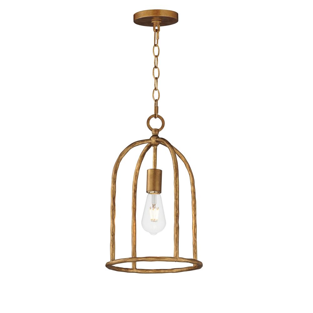 Martel 10 Inch Semi Flush Mount Light – Etruscan Gold