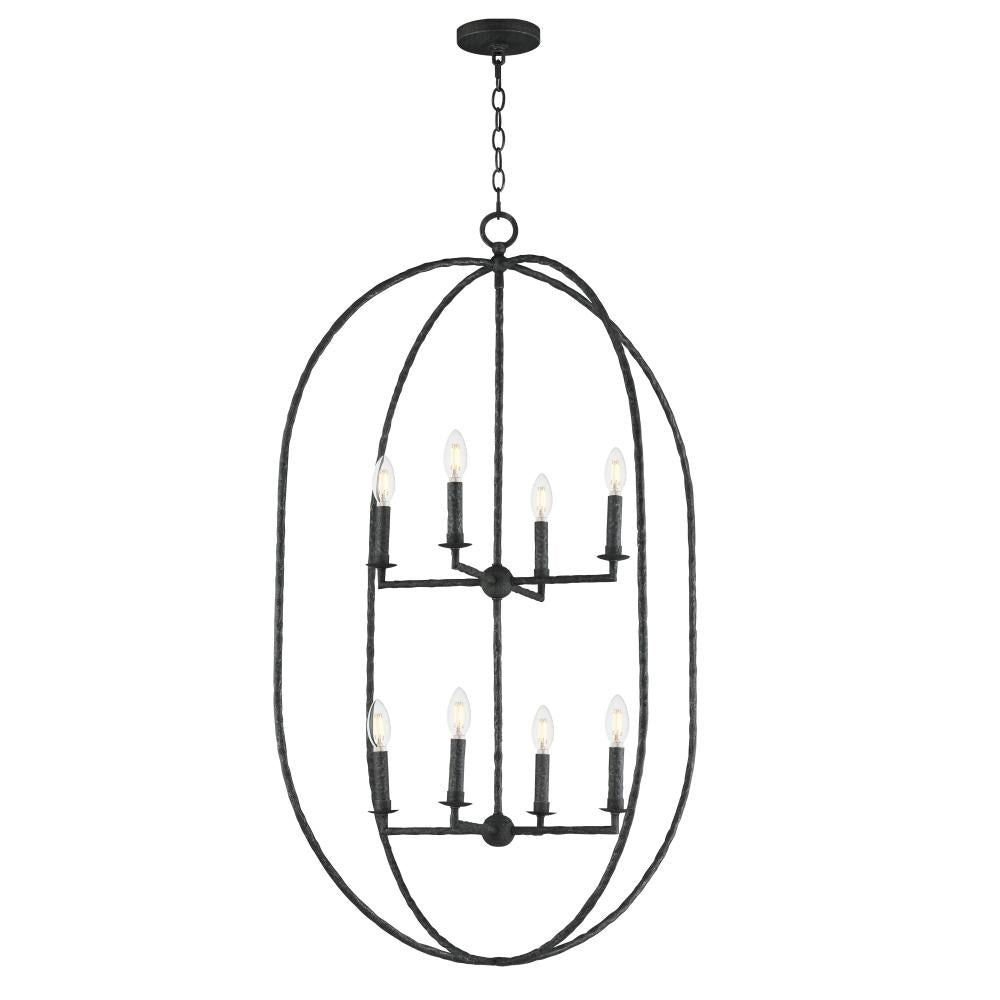 Martel 30 Inch 8 Light Pendant – Blacksmith