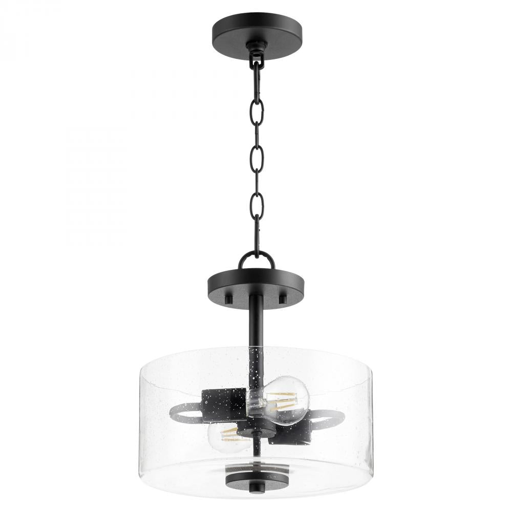 Quorum Lighting DAKOTA 2202-12-69 Flush Mount Contemporary - Textured Black