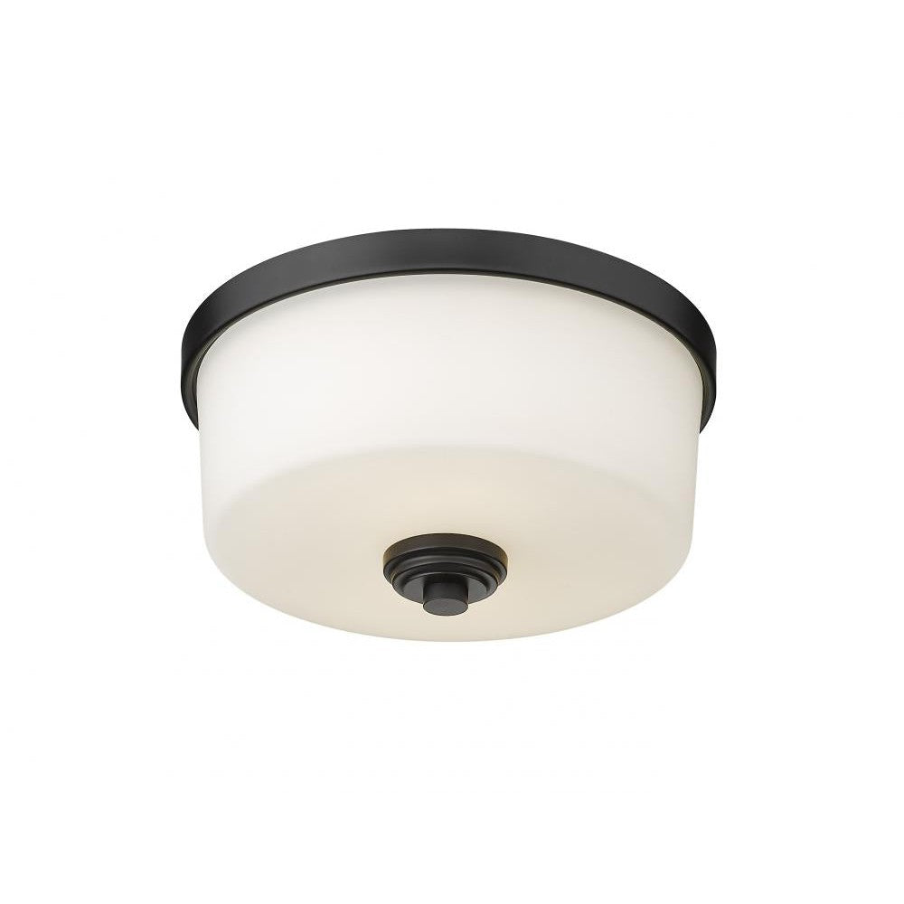 Z-Lite Lighting 220F2-MB Flush Mount Transitional - Black