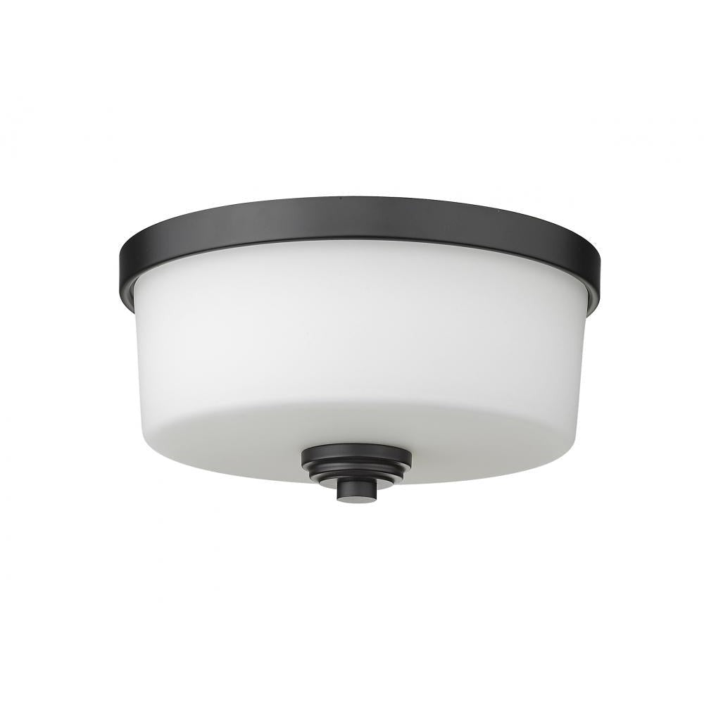 Z-Lite Lighting 220F2-MB Flush Mount Transitional - Black