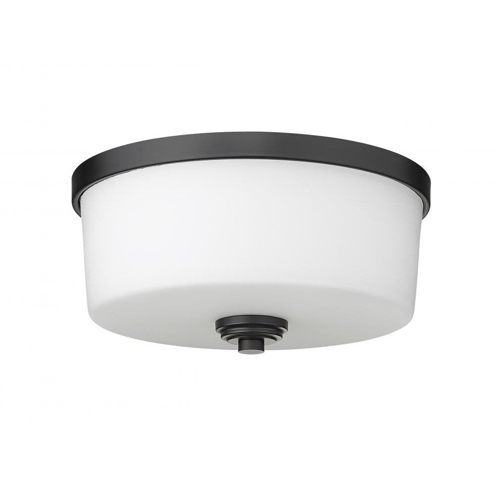 Z-Lite Lighting 220F3-MB Flush Mount Transitional - Black