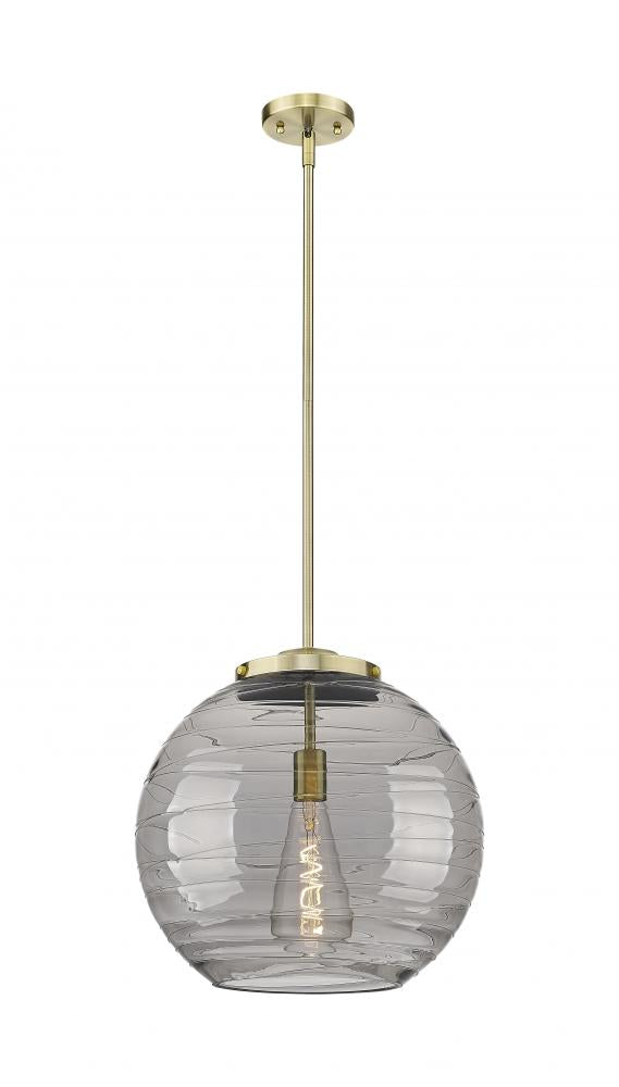 Innovations Lighting 221-1S-AB-G1213-16SM-BB-95-LED Pendant Contemporary - Antique Brass