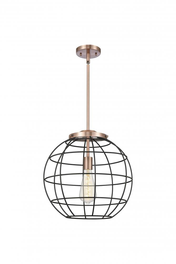 Innovations Lighting 221-1S-AC-CE-16-BK Pendant Farm House - Copper